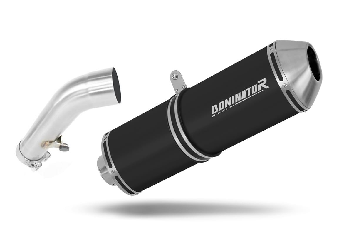 DOMINATOR Schalldämpfer Auspuff ST – Für BMW R1200ST (2004-2009), Sportauspuff, DB Killer