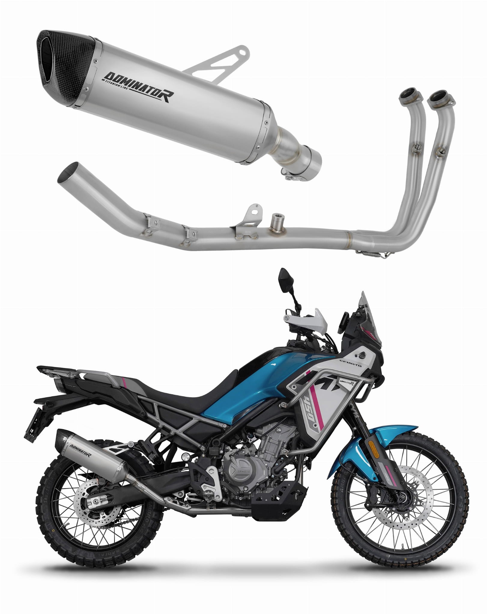 DOMINATOR Schalldämpfer ST Für Renegade 800 – Sportauspuff Aus Edelstahl, Mit DB-Killer