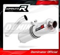 Auspuff Schalldämpfer DOMINATOR rund passend für Yamaha XT 660 Z TENERE 2008  2016 2