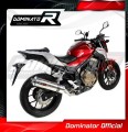 Auspuff Schalldämpfer DOMINATOR rund passend für Honda CB 500 F 2016  2019 3