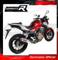 Auspuff Schalldämpfer DOMINATOR GP1 passend für Honda CB 500 F 2016  2019 2