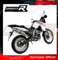 Auspuff Schalldämpfer DOMINATOR OV passend für Derbi Terra Adventure 125 2008  2015 3