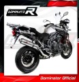 Auspuff Schalldämpfer DOMINATOR rund passend für Triumph TIGER EXPLORER 1200 2012  2015 3