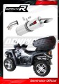 wydech tłumik DOMINATOR Okrągły pasujący do motocykla Cf moto X8 Terralander 800 V Twin 2012 - 2016