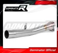 decat tłumik środkowy DOMINATOR Mid Pipe pasujący do motocykla Ninja H2 SX 2018 - 2020