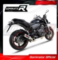 exhaust muffler DOMINATOR homologated road legal GP fits to CB 600F HORNET 2007  2013