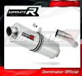 Auspuff Schalldämpfer DOMINATOR homologiert OVAL passend für CB 600F HORNET 2007  2013