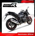 wydech tłumik DOMINATOR Homologowany Owalny pasujący do motocykla CB 600F HORNET 2007 - 2013 2