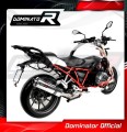 Auspuff Schalldämpfer DOMINATOR homologiert OVAL passend für R1200RS 2015  2018 3