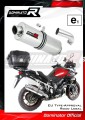Auspuff Schalldämpfer DOMINATOR homologiert OVAL passend für DL 1000 VSTROM 2014  2016 3