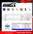 Auspuff Schalldämpfer DOMINATOR homologiert rund passend für DL 1000 VSTROM 2002  2012 2