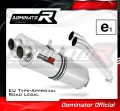 wydech tłumik DOMINATOR Homologowany Owalny pasujący do motocykla DL 1000 V-STROM 2002 - 2012