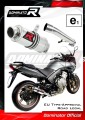 Auspuff Schalldämpfer DOMINATOR homologiert GP 1 passend für CBF 600 2008  2013 3