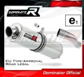 Auspuff Schalldämpfer DOMINATOR homologiert rund passend für CBR 600 F 2011  2015