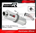 Auspuff Schalldämpfer DOMINATOR homologiert OVAL passend für CBR 600 F 2011  2015