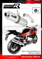 Auspuff Schalldämpfer DOMINATOR homologiert OVAL passend für S1000RR 2015  2016 3