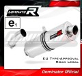 F650GS Exhaust BMW Homologated EC Type approval  Street legal Approval Certificate Muffler Auspuff Sportauspuff Silencer Echappement Silencieux Scarico Scarichi Escape Wydech Tłumik OVAL 2008 - 2012 Dominator