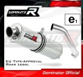 Auspuff Schalldämpfer DOMINATOR homologiert rund passend für F750GS 2016  2020