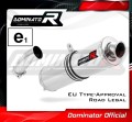 F800GT Exhaust BMW Homologated EC Type approval  Street legal Approval Certificate Muffler Auspuff Sportauspuff Silencer Echappement Silencieux Scarico Scarichi Escape Wydech Tłumik ROUND 2012 - 2019 Dominator