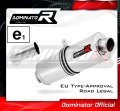 Auspuff Schalldämpfer DOMINATOR homologiert OVAL passend für F800ST 2006  2012