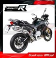 F850GS Adventure Exhaust BMW Homologated EC Type approval  Street legal Approval Certificate Muffler Auspuff Sportauspuff Silencer Echappement Silencieux Scarico Scarichi Escape Wydech Tłumik ROUND 2018 - 2020 Dominator 2