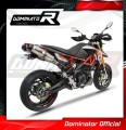Auspuff Schalldämpfer DOMINATOR HP1 passend für Aprilia DORSODURO 900 2017  2020 7