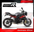 Auspuff Schalldämpfer DOMINATOR GP passend für Triumph STREET TRIPLE 675 R / S / RS 2013  2016 4