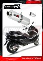 wydech tłumik DOMINATOR Owalny pasujący do motocykla Piaggio X10 125 2012 - 2016