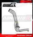 decat mid muffler DOMINATOR Mid Pipe fits to DORSODURO 900 2017  2020 2
