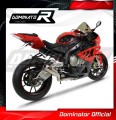 decat mid muffler DOMINATOR Mid Pipe fits to S1000RR 2009  2011 3