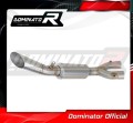 decat Mittelschalldämpfer DOMINATOR GP3 Mid Pipe passend für YZF R1 1000 RN65 2020  2022 2