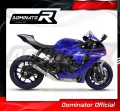 decat Mittelschalldämpfer DOMINATOR GP3 Mid Pipe passend für YZF R1 1000 RN65 2020  2022 4