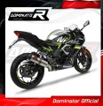 exhaust muffler DOMINATOR HP3 fits to Kawasaki NINJA 125 Z125 2019  2023 3