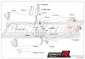 Auspuff Schalldämpfer DOMINATOR homologiert OVAL passend für Z1000 2003  2006 4