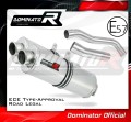 exhaust muffler DOMINATOR homologated road legal OVAL fits to Z1000 2007  2009