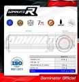 MT-10 MT-10 SP FZ-10 Homologated Exhaust YAMAHA Muffler Auspuff Sportauspuff Silencer Echappement Silencieux Scarico Scarichi Escape Wydech Tłumik GP 2016 - 2020 Dominator 4