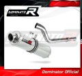 Auspuff Schalldämpfer DOMINATOR rund passend für Suzuki DRZ 400 SM S  2