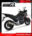 Auspuff Schalldämpfer DOMINATOR rund passend für Honda NC 700 / 750 X 2012  2020 3