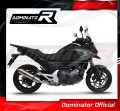 NC 700 750 X EXHAUST Honda Muffler Auspuff Sportauspuff Silencer Echappement Silencieux Scarico Scarichi Escape Wydech Tłumik ROUND 2012 - 2020 Dominator 3