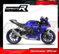decat mid muffler DOMINATOR Mid Pipe fits to YZF R1 1000 2020  2022 4