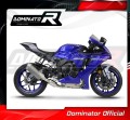 decat Mittelschalldämpfer DOMINATOR Mid Pipe passend für YZF R1 1000 2020  2022 4