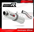 Auspuff Schalldämpfer DOMINATOR rund passend für Benelli TRK 502 X 2018  2021 2
