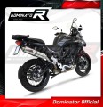 Auspuff Schalldämpfer DOMINATOR rund passend für Benelli TRK 502 X 2018  2021 3