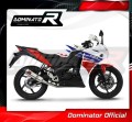 kompletny układ wydechowy z tłumikiem DOMINATOR Full System HP3 pasujący do motocykla Honda CBR 125 R 2011 - 2018 4