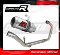 komplette Auspuffanlage mit Schalldämpfer DOMINATOR Full System GP passend für Honda CBR 125 R 2011  2018 2