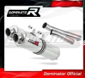 wydech tłumik DOMINATOR Okrągły pasujący do motocykla MuZ MZ 1000 S 2004 - 2007 2