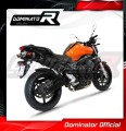 wydech tłumik DOMINATOR GP1 CZARNY pasujący do motocykla Yamaha FZ6 2006 - 2010 3