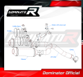 FZ6 FAZER S1 Exhaust Yamaha Muffler Auspuff Sportauspuff Silencer Echappement Silencieux Scarico Scarichi Escape Wydech Tłumik OVAL 2004 - 2010 DOMINATOR 8