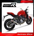 Monster 821 EXHAUST Ducati Muffler Auspuff Sportauspuff Silencer Echappement Silencieux Scarico Scarichi Escape Wydech Tłumik GP 2018 - 2021 Dominator 2