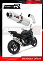 Auspuff Schalldämpfer DOMINATOR rund passend für Suzuki GSR 750 2011  2016 2